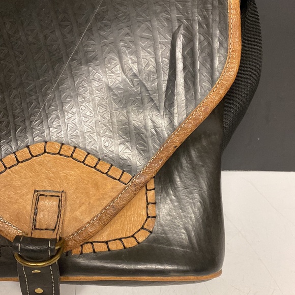 Ganeshhimal Recycled Tire Rubber Crossbody Purse - Picture 9 of 17